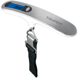 Balanza Manual Electrónica para Maleta 50kg, Truper 100787