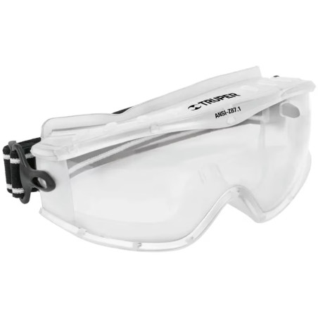 Goggles de Seguridad Profesionales, 100% Policarbonato con UV Antirayadura, GOT-X 14214 Truper