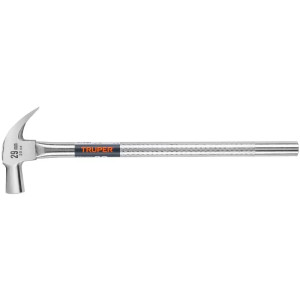 Martillo Pulido uña curva Cabeza Conica 20oz, Cara 29mm, Mango 20" Tubular Antiderrapante, MAC-29T 11175 Truper