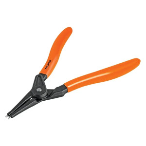Alicate para Anillo Retención Recto 7" Externo, Mango de PVC, Truper 17363