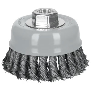 Cardas Copa 4" Trenzado Fino MultiRosca Truper 100852