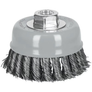 Cardas Copa 4" Trenzado Grueso MultiRosca Truper 100855