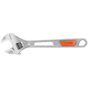 Llave Francesa 10" A1-1/4" ACromadas MangoPVC Truper 15511