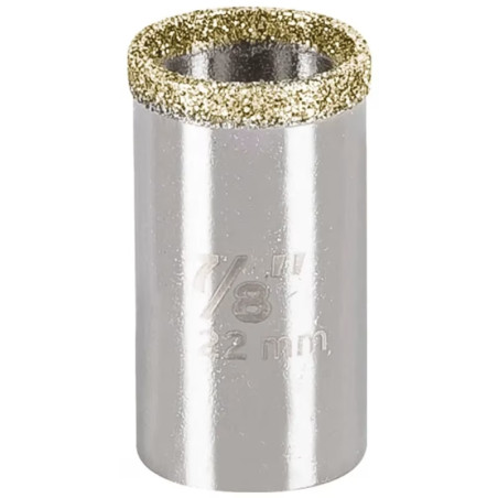 Sierra de copa 7/8" o 22.2mm, con borde de diamante, alto rendimiento, cortes finos y rapidos, COAZ-7/8 17125 Truper