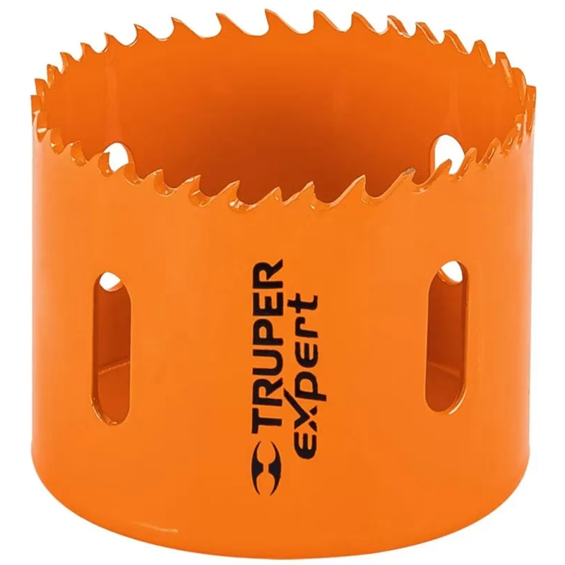 Sierra de copa Bimetalicas 2 3/8" o 60.3mm, dientes de acero alta velocidad, Para metal y Madera, COBI-2-3/8 18118 Truper