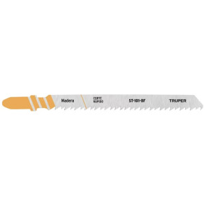 Seguetas T 10DPP x100mm BIM CortesRapido Madera 5Piezas Caladoras Truper 103043