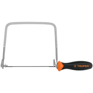 Arco de Sierra Calador 6 1/2", Incluye 5 Sierras, Truper 10221