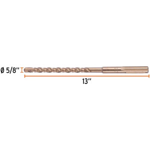 Brocas SDS Max 5/8" x13" Concreto Truper 101432