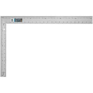 Escuadra para Albañil 16" x 24", 40.6 x 61cm Graduacion Estampada en Acero, Cantos rectificados, E-16X24 14384 Truper