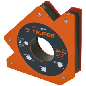 Escuadras Magneticas 5" para Soldar Alinear Marcar, Truper 15408