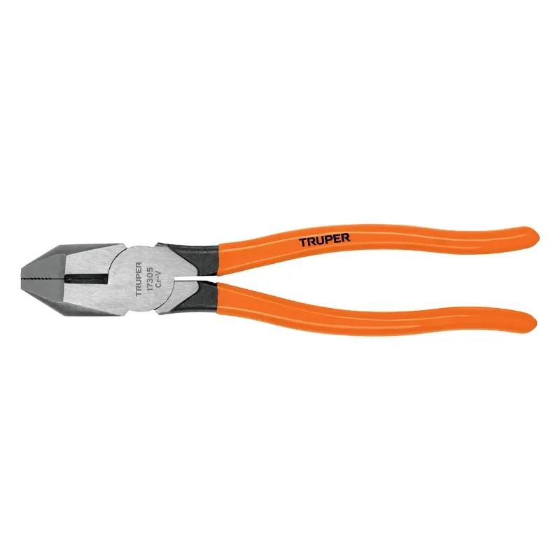 Alicate Universal Profesional 9" Mango de PVC, Truper 17305