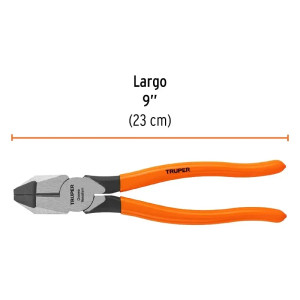Alicate Universal Profesional 9" Mango de PVC, Truper 17305