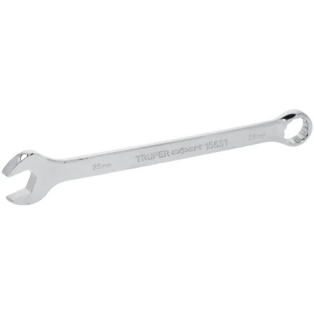 Llave Boca Mixta 25mm Combinada CrVanadio ELarga Truper 15651