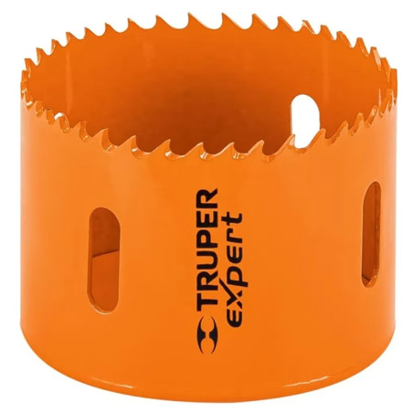 Sierra de copa Bimetalicas 2 3/4" o 69.8mm, dientes de acero alta velocidad, Para metal y Madera, COBI-2-3/4 18120 Truper