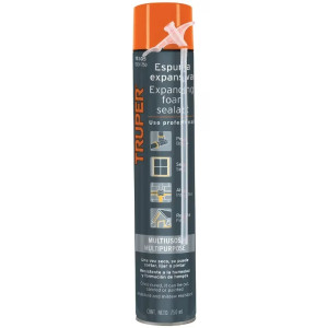 Espuma Expansiva Poliuretano 750ml Multiusos Ailan Sellan, Truper 15305