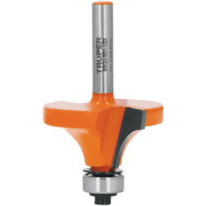 Fresas Redondeadoras 1-1/2" x19mm cRodaje, Truper 11471