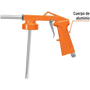 Pistola para Recubriemiento, Aleacion de Aluminio, 50 a 90 PSI, PIRE-673 19232 Truper