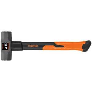 Combas 4lb Octagonales Mango14" Fibra de Vidrio, Cara Maquinada, MD-4F 16536 Truper