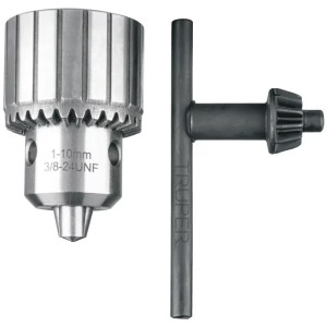 Mandriles Chucks uso rudo con llave, 3/8", Truper 102477