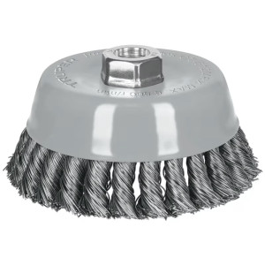 Cardas Copa 5" Trenzado Grueso MultiRosca Truper 100856
