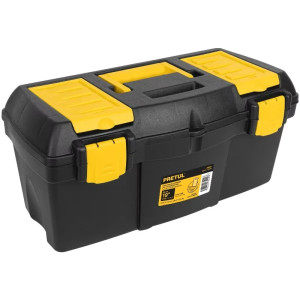 Caja para Herramientas Plastica Largo 19", Ancho 8 5/8", Alto 8 1/2", Peso 1.3kg, CHP-19CP 20604 Pretul