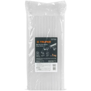 Barra de Silicona 1/2" x 30cm, Bolsa de 1kg , Truper 100080