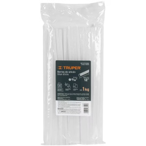 Barra de Silicona 5/16" x 30cm, Bolsa de 1kg, Truper 100081