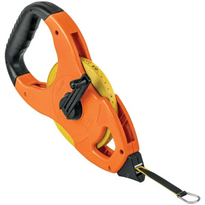 Wincha Fibra de Vidrio, Tipo Cruceta 30 Metros, Mango Ergonomico, TFC-30ME 12646 Truper