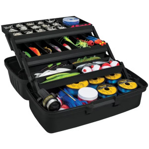 Cajas para Pesca 16" 41x23x21cm 3Bandejas Deslizable 33Compartimientos, Truper 10539