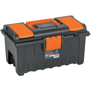 Cajas para Herramientas 16" 40x23x22cm inc. Charola, Truper 11141