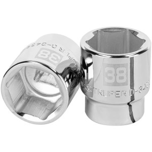 Dados 38mm E3/4 Hexagonales CrVanadio, Truper 14989