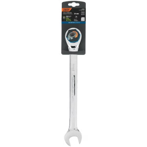 Llave Boca Mixta Ratchet 24mm ACrVanadio Truper 13625