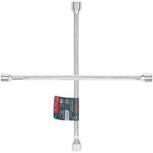 Llaves de Rueda 18" en Cruz 17mm 3/4 13/16 7/8 PulidaCromada Truper 15480