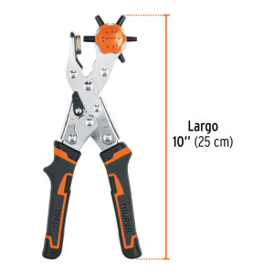Alicate Pinza Sacabocados 9" Mango de PVC, Truper 17340