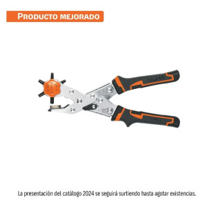 Alicate Pinza Sacabocados 9" Mango de PVC, Truper 17340