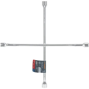 Llaves de Rueda 20" en Cruz 17mm 3/4 13/16 7/8 PulidaCromada Truper 15481