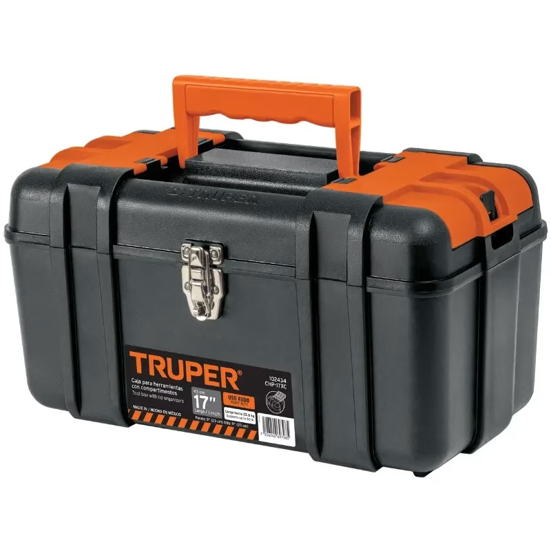 Cajas para Herramientas 17" 43x25x23cm Industrial Truper 102434