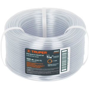 Manguera Industrial 3/16" Espesor 0.9mm, 100 Metros Peso 2Kg, MAN-3/16I 19864 Truper