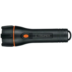 Linternas LED 180lm AltaIntensidad 200m 40H 2PilasD Truper 13019