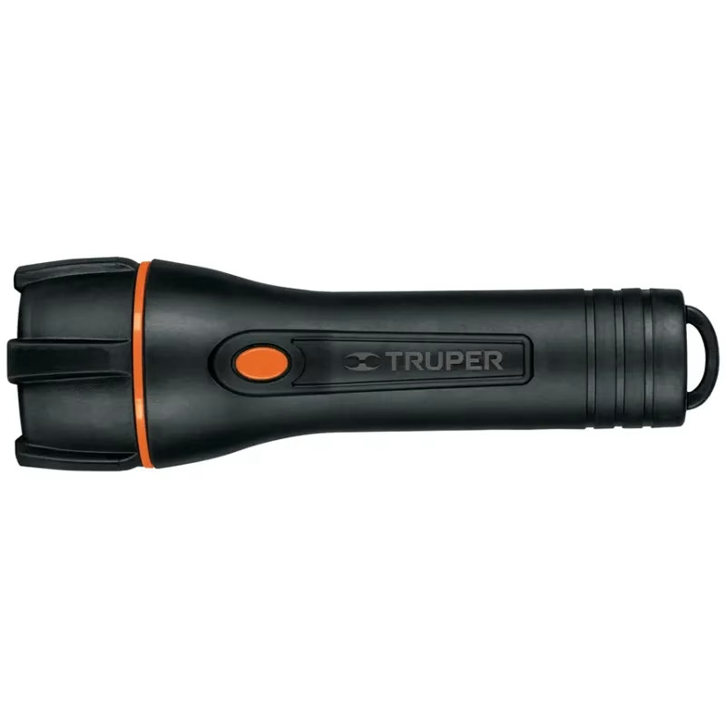 Linternas LED 180lm AltaIntensidad 200m 40H 2PilasD Truper 13019