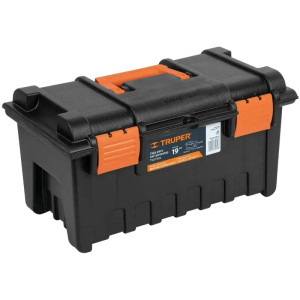 Caja para Herramientas Plastica Largo 19", Ancho 10 1/2, Alto 10", Peso 1.7 kg, CHA-19N 19781 Truper