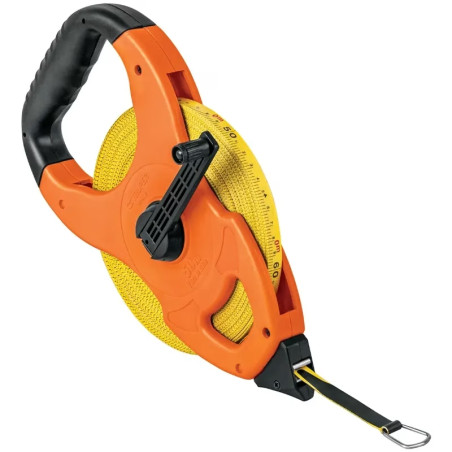 Wincha Fibra de Vidrio, Tipo Cruceta 50 Metros, Mango Ergonomico, TFC-50ME 12647 Truper
