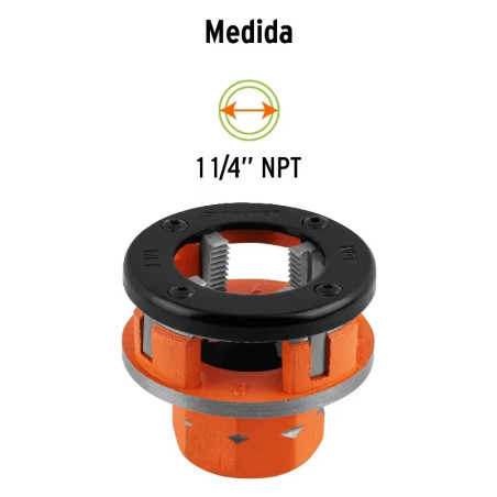 Dado para Tarraja 1 1/4" Cuerda 11 1/2NPT Compatible con TA-850 TA851, D-850-1-1/4 13080 Truper