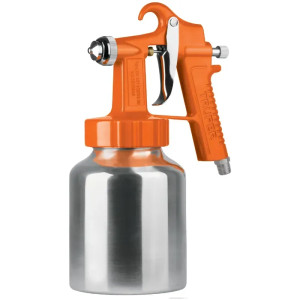 Pistolas de Pinturas 1000ml B1.5mm BP FlujoContinuo A34cm, PIPI-26 Truper 19000