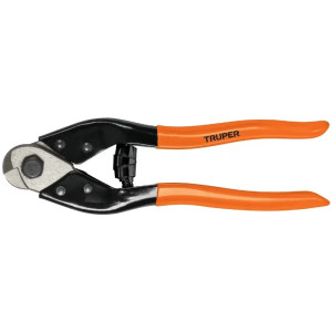 Cortador de cable y alambre 8" Acero Trenzado y Alambre, Truper 101097