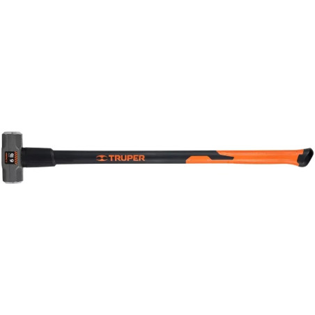 Combas 6lb Octagonales Mango36" Fibra de Vidrio, Cara Maquinada, MD-6F 19884 Truper