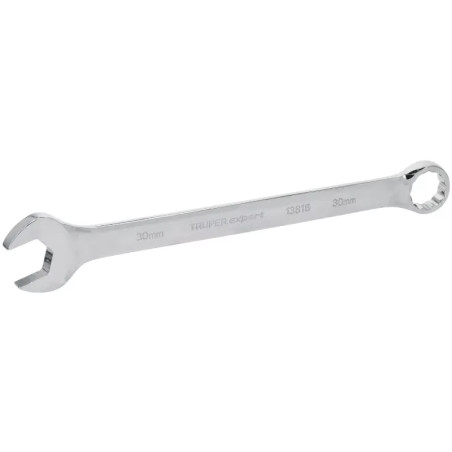 Llave Boca Mixta 30mm Combinada CrVanadio ELarga Truper 13816