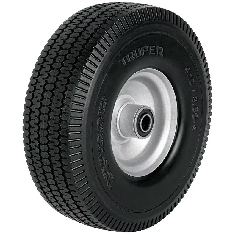 Rueda Imponchable 10" Para Carreta de Carga 16188 Truper 45911