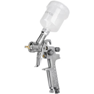 Pistolas de Pinturas Gravedad 120ml HVLP T1mm VB A15-20cm, PIPI-410 Truper 11097