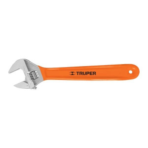 Llave Francesa 15" A1-3/4" ACromadas MangoPVC Truper 100048